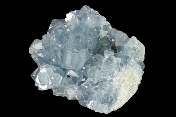 Sky Blue Celestine (Celestite) Crystal Cluster - Madagascar #157581